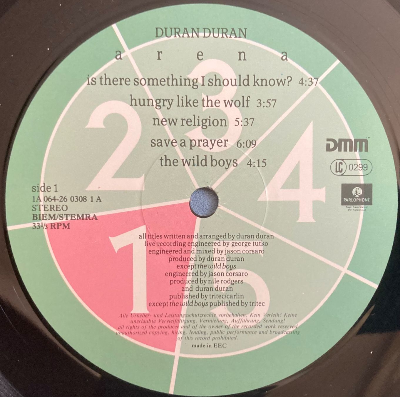Dischi in vinile: DURAN DURAN - ARENA – Usato da Poliez-Pittet venduto da Newtown-Records 4