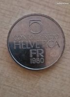5 Francs Suisse 1980 - Commémorative Ferdinand Hodler