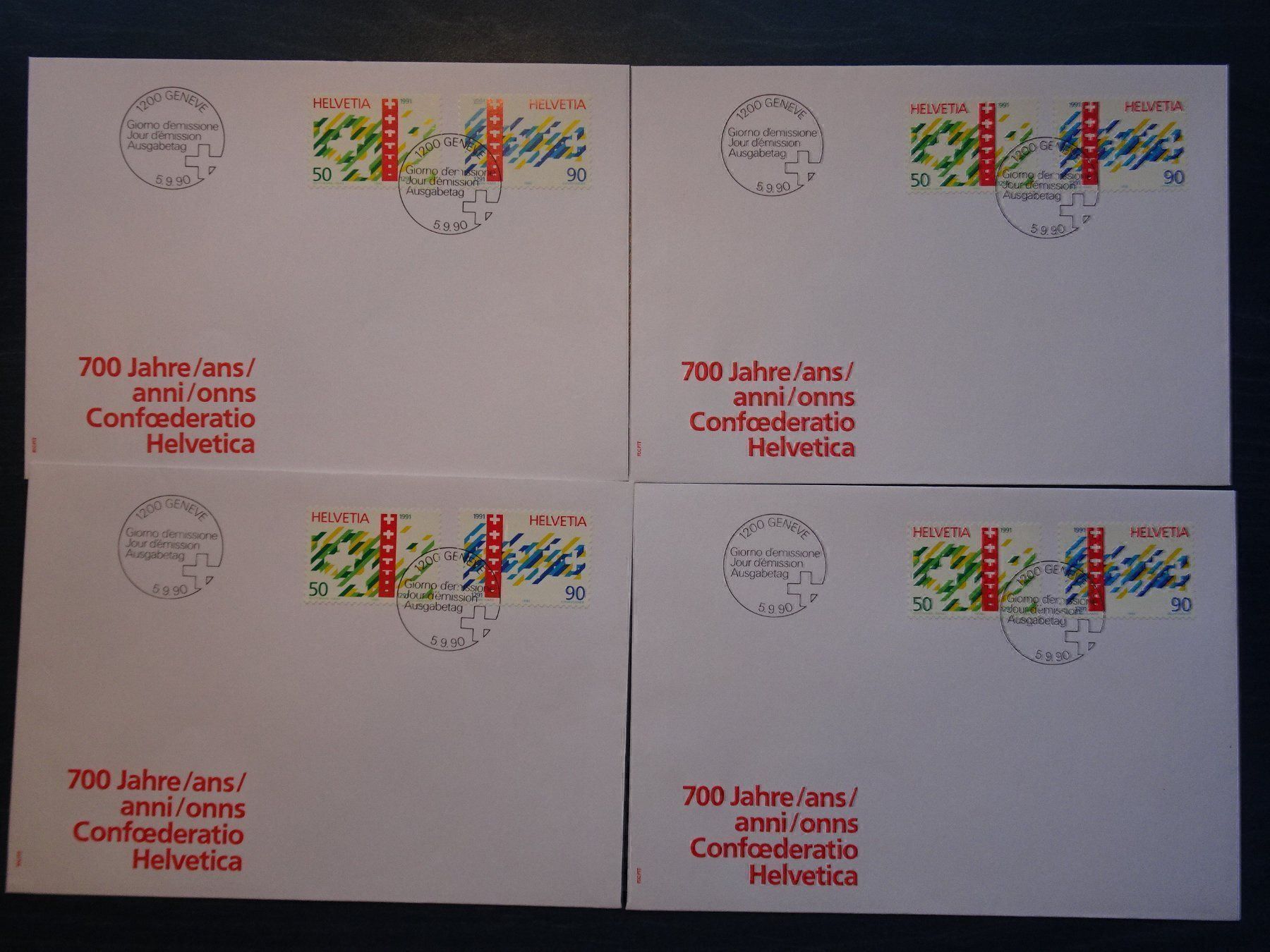Alle Briefmarken: 1990 – Neu (gemäss Beschreibung) aus Aadorf von Chnorli-Furz
