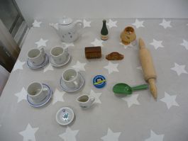 Puppengeschirr Puppenservice und diverses