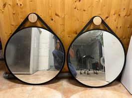 2 miroirs contemporains