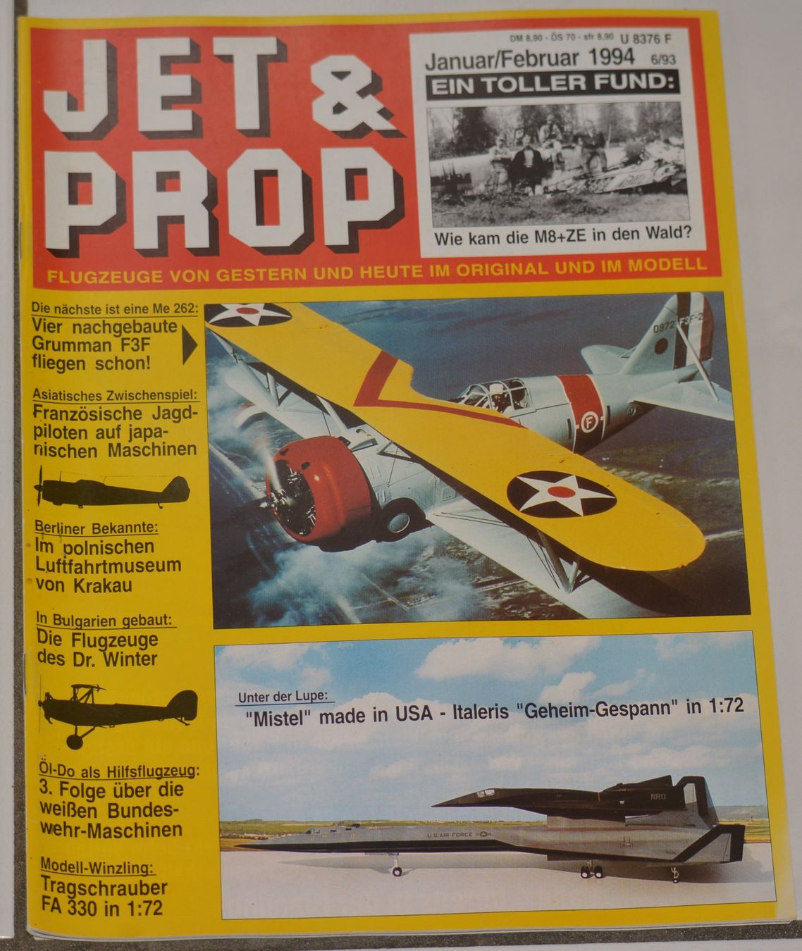 Riviste & Magazine: Jet&Prop Nr. Januar-Februar 1994 – Usato da Basel venduto da Dogana