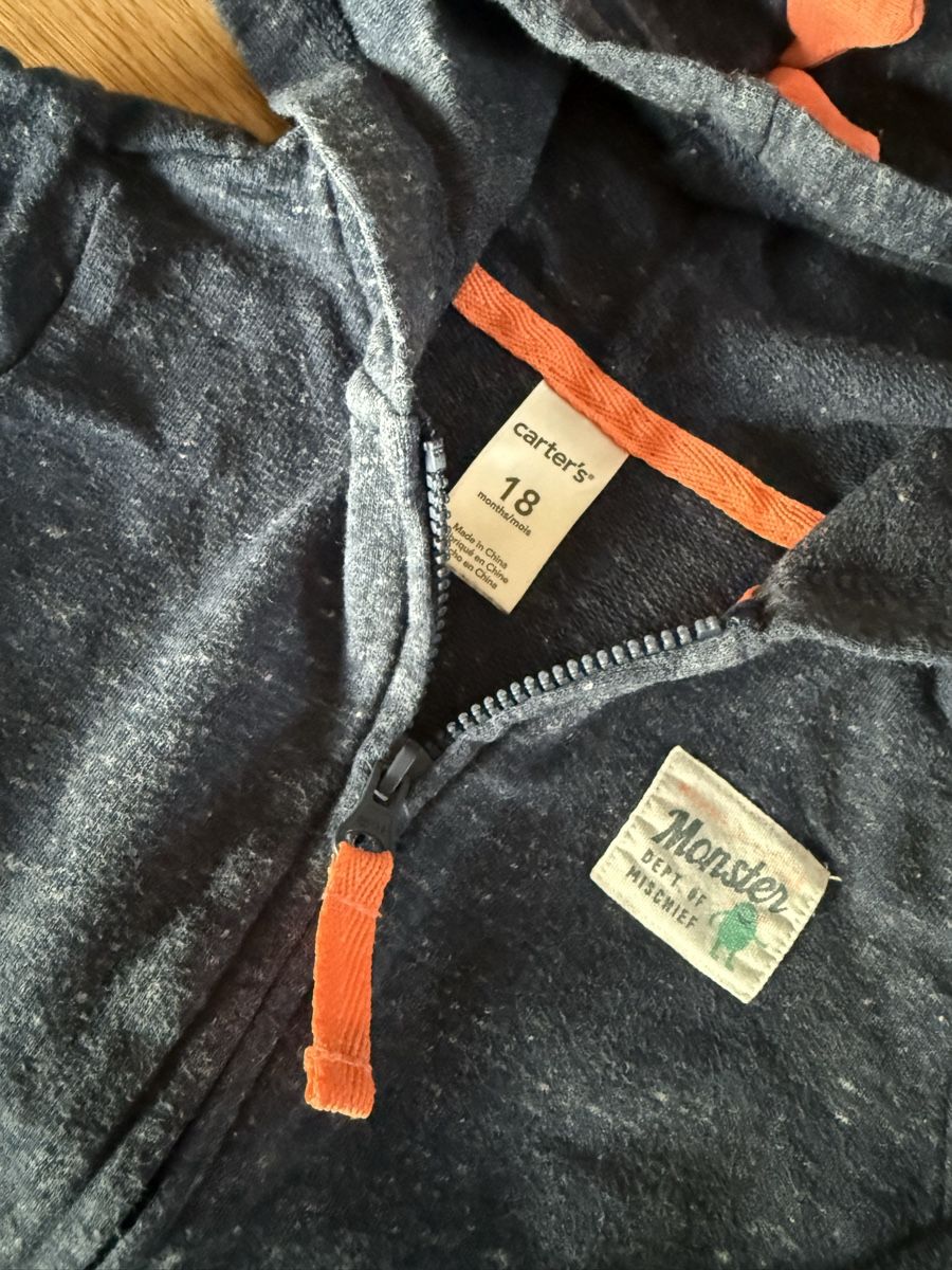 Carter's Maglioni & Felpe: Zip Hoodie con Carters Grösse 18M – Usato da Goldswil venduto da Fisel 2