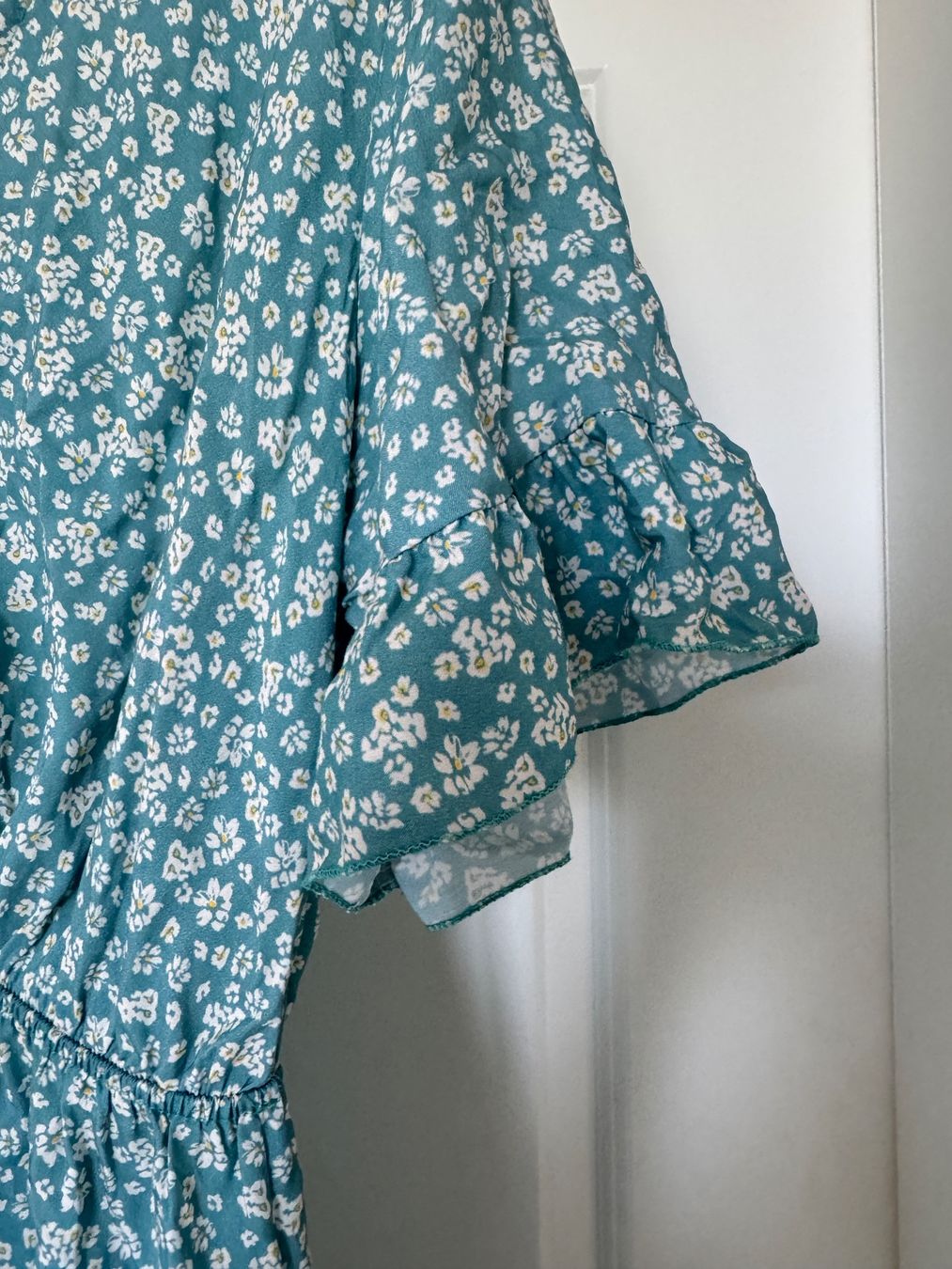 Vestiti: Jolie robe à fleurs turquoise – Usato da giffers venduto da sev_c9x9 1