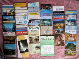 Set versch. PROSPEKTE Schweiz 900 g.