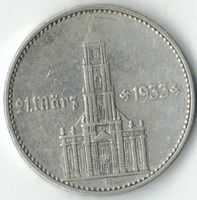Münze Deutschland DR 3.Reich - 2 Reichsmark A 1934 - selten