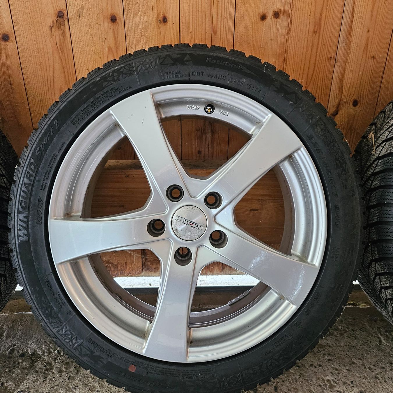 Pneumatici & Ruote complete: Winterräder – Usato da Züberwangen venduto da prinz09 4