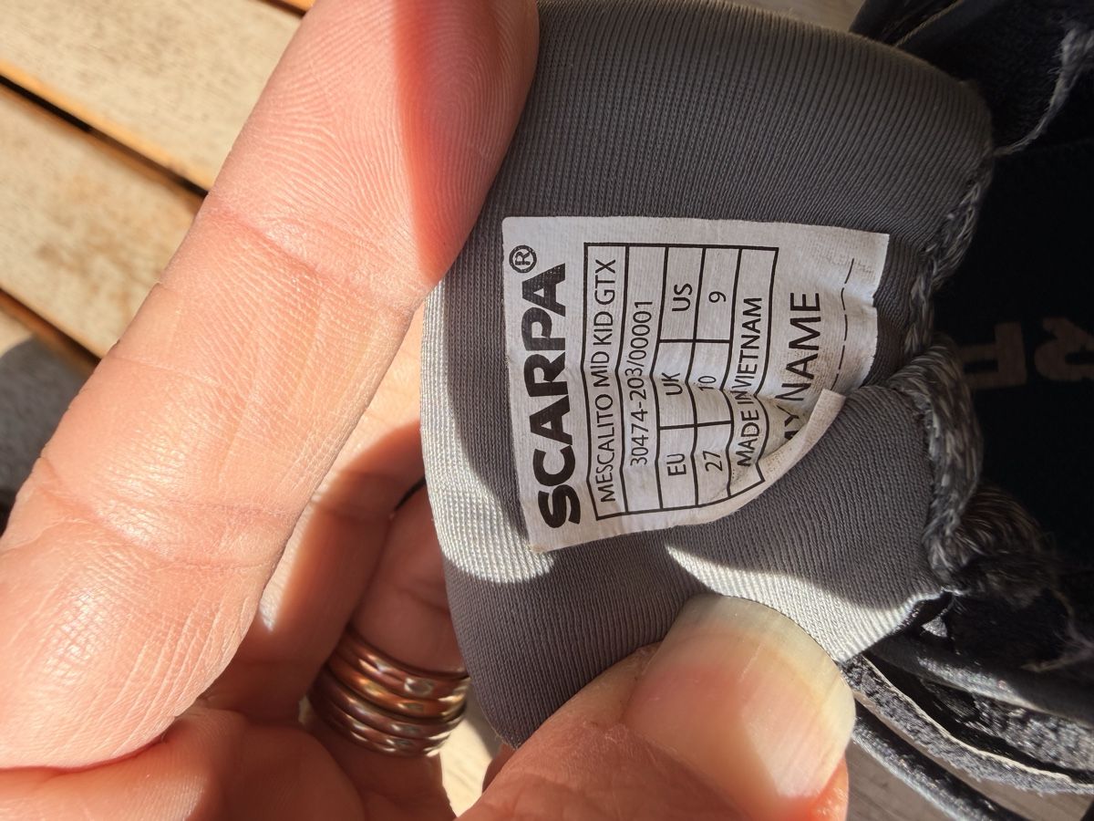 Scarpa Schuhe für Jungen: Scarpa Trekkingschuh – Gebraucht aus Rüschlikon von swissnici 4