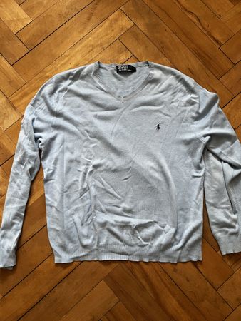 Polo Ralph Lauren Pullover hellblau Grösse L guter Zustand