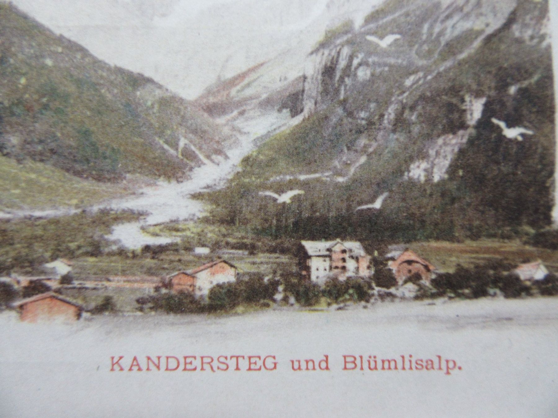 Cartoline postali: KANDERSTEG UND BLÜELISALP AK BEO – Usato da Ettingen venduto da Hausi4711 1