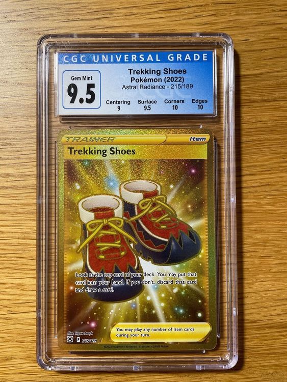Pokémon Trekking Shoes 215/189 Astral Radiance CGC Grade 9.5 Kaufen