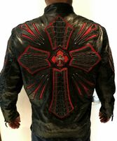 Verkauf einer exotische Lederjacke ,L, Neu