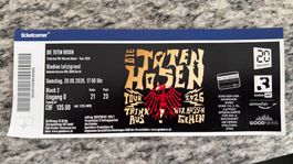 2x Konzerttickets die Toten Hosen (Stehplatz)