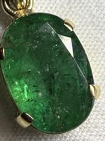 Smaragd Anhänger Gold18k