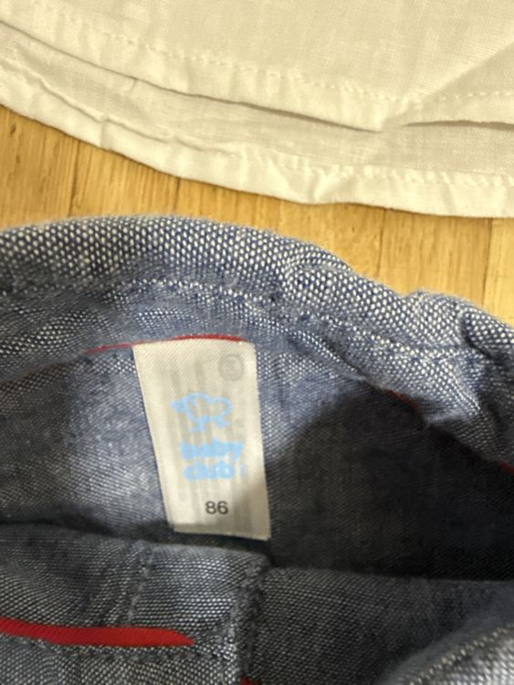 Lotti & Set di vestiti: Lot de 2 chemises manches longues, taille 86, 2 ans. – Nuovo e nell'imballaggio originale da Chêne-Bourg venduto da Dr_resell_Geneva 4