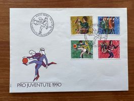 Pro Juventute FDC 1990  gest.(E1599)