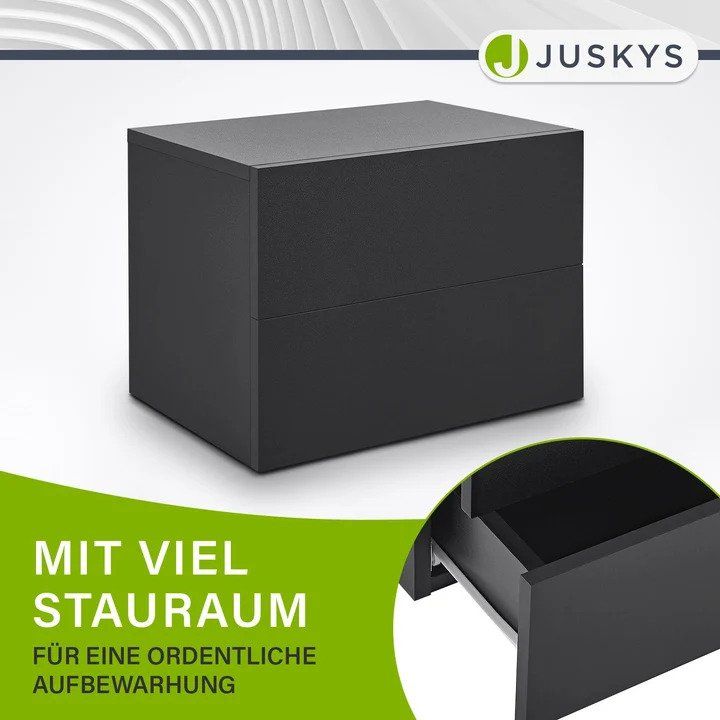 Nachttische: Wandschrank Nachttisch hängend schwarz – Neu und originalverpackt aus Kreuzlingen von DealBlitz 4