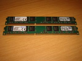 2 stück 8gb ddr3 PC3 10600 (1333) RAM für Computer.