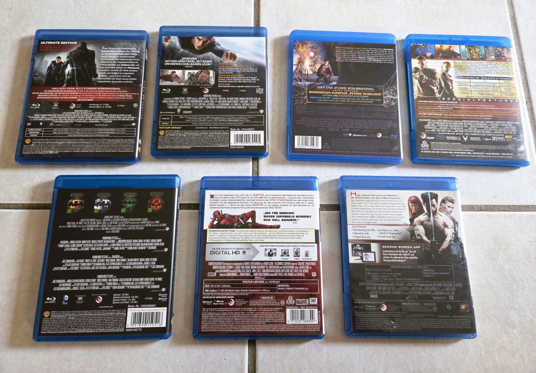 Tutti i DVDs: 7x BLU-RAY DISC / DVD – Usato da Brüttisellen venduto da Nighttrain 1