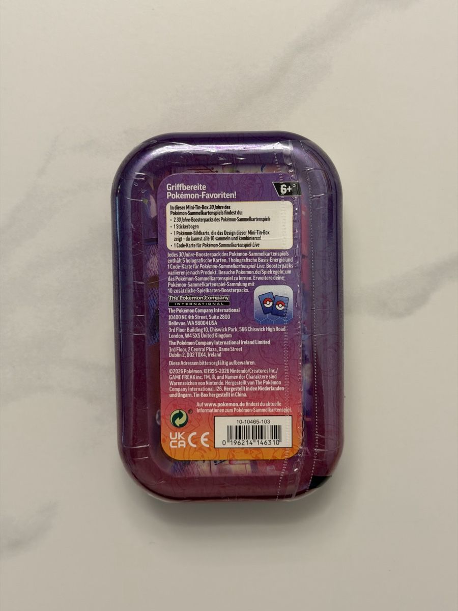 Pokémon Sammelbilder & Trading cards: Mini tin Pokémon 30th anniversary  – Neu und originalverpackt aus Bern von Zark220 1