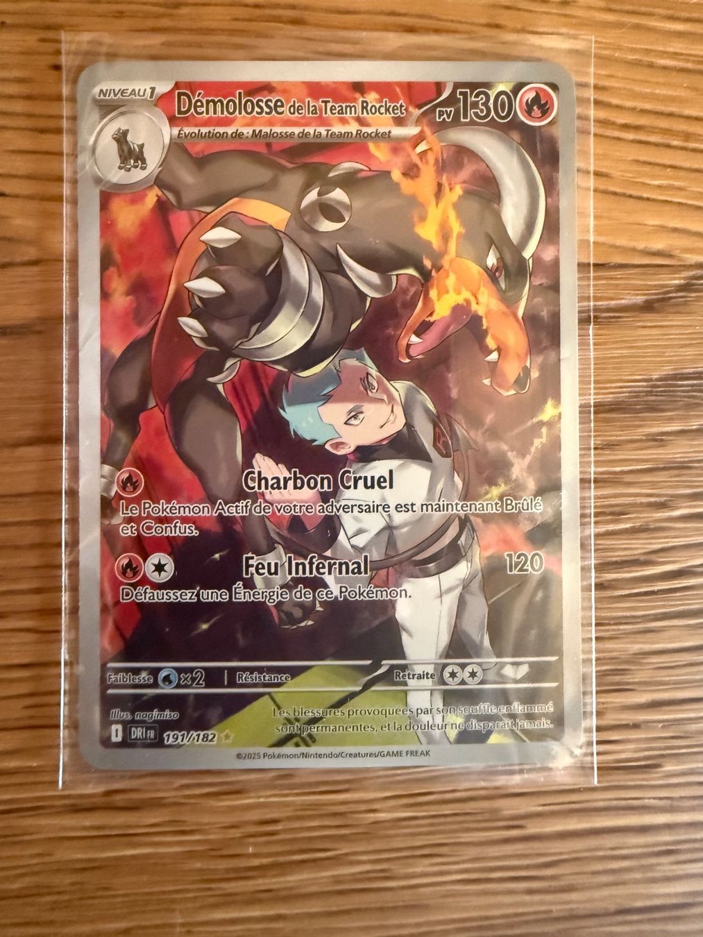 Pokémon Sammelbilder & Trading cards: Démolosse de la Team Rocket DRI FR 191/182 – Gebraucht aus Baar (Nendaz) von jac_fs6l 1