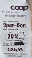 Coop Spar-Bon 20% Rabatt auf CEWE Produkte bis 30.09.2026