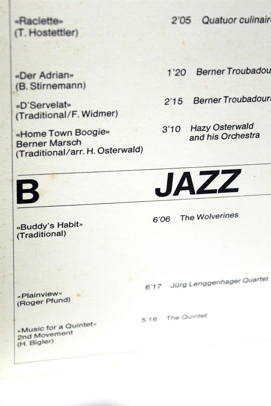 Servierplatten: BÄRNER PLATTE sign. v. REYNOLD TSCHÄPPÄT – Gebraucht aus Bern von kultiges 4