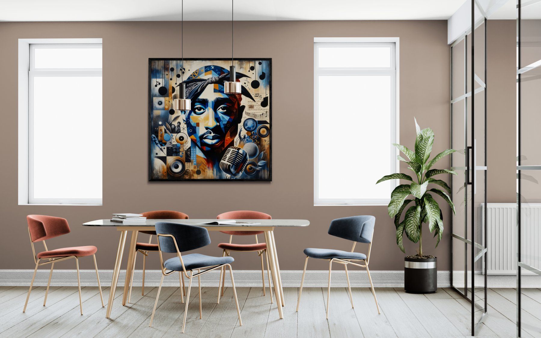 Gemälde: Tupac the Master – Neu und originalverpackt aus Hergiswil NW von WonderprintsCH 2