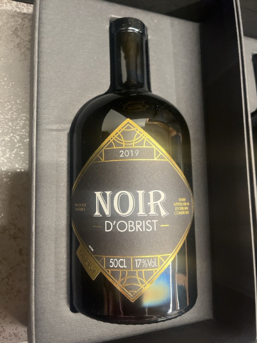 Bevande alcoliche: 4 Flaschen NOIR von D,Obrist 2019 – Nuovo (secondo la descrizione) da Dittingen venduto da Cervolino77 2