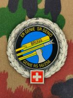 Béretemblem Genie Rekrutenschule 56/256 Brugg