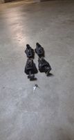 Thule Roof Rack Foot Packs Set with Keys. without rails
