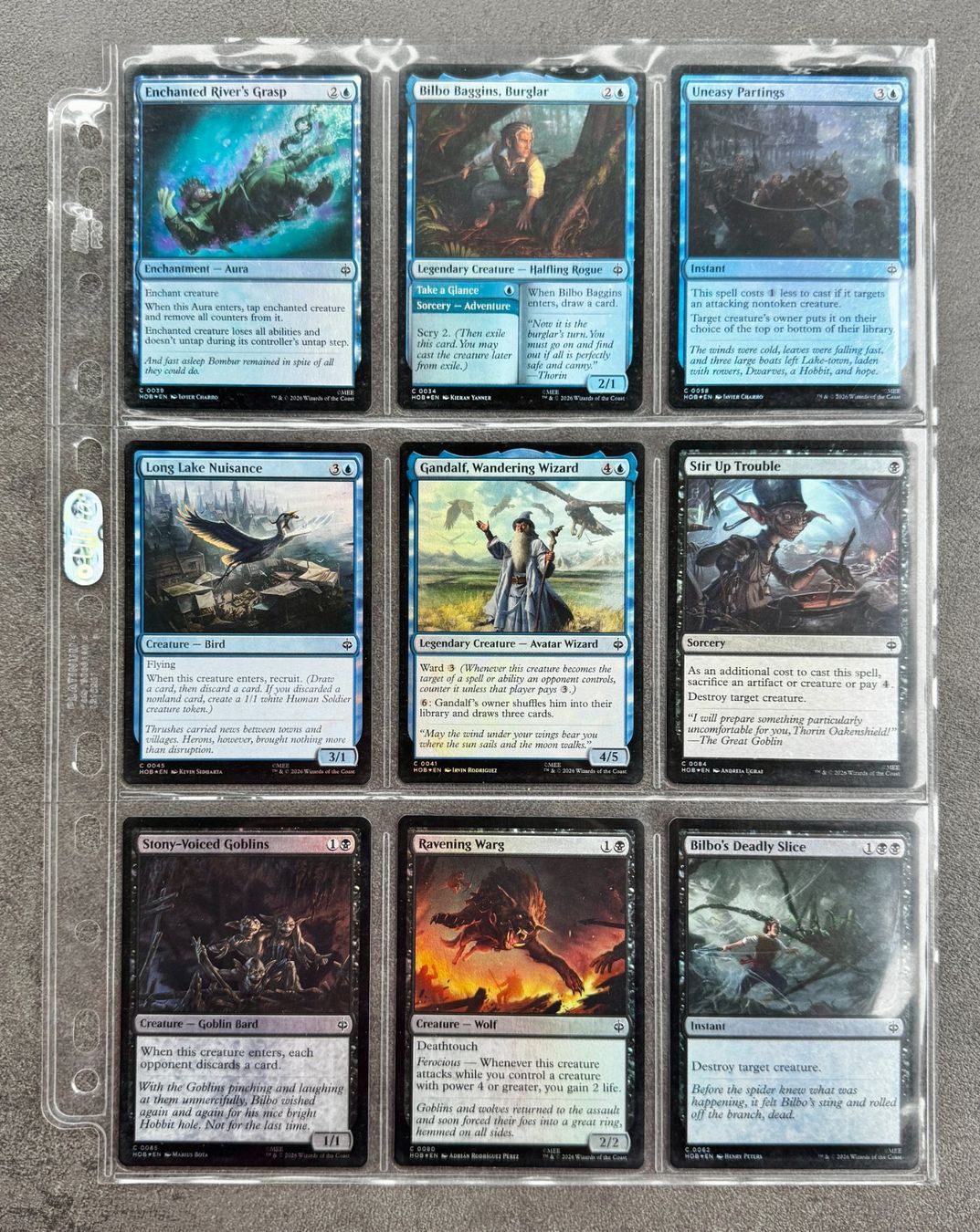 Magic The Gathering Sammelbilder & Trading cards: The Hobbit Foil Commons 56stk. – Neu (gemäss Beschreibung) aus Rechthalten von hosme_be 3