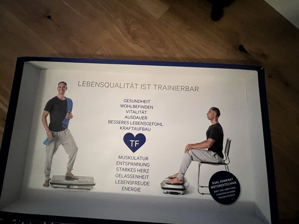Thermofit Hometrainer: THERMOFIT Vibrationsplatte, wie neu! – Neu (gemäss Beschreibung) aus Seewen SZ von Missholdi 5