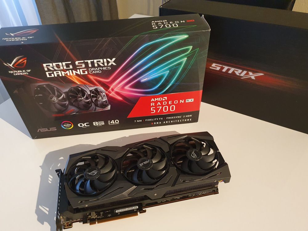 ROG STRIX 8GB Radeon RX5700 8GB GDDR6 OC Edition Garantie (Gebraucht ...