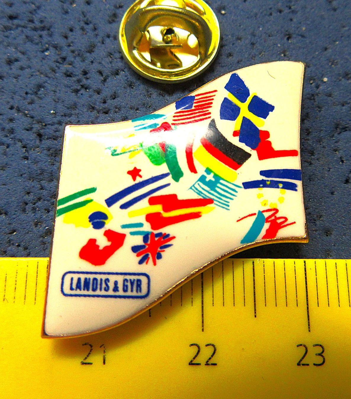 Swiss Plaketten & Abzeichen: LANDI & GYR SCHWEIZ PIN – Gebraucht aus Ettingen von Hausi4711
