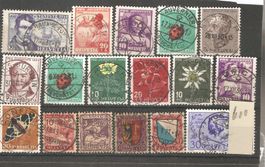 PJ 17 frühe Werte mit Zentralstempel