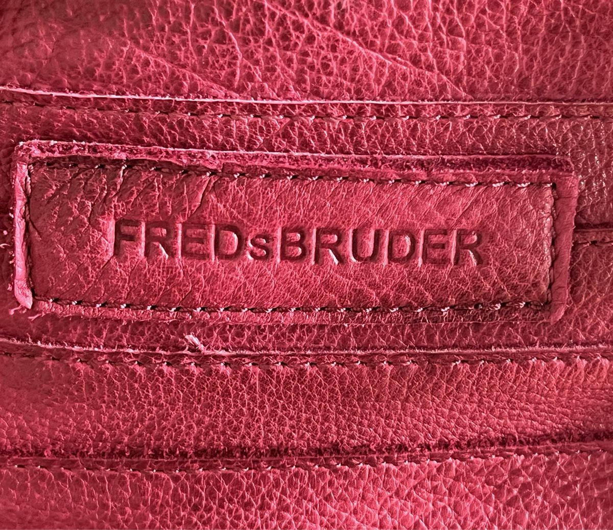FredsBruder Borse da donna: FREDsBRUDER Leder Handtasche – Usato da Basel venduto da Cmueggi 2