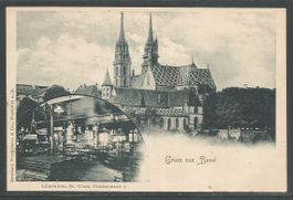 Carte P ( Gruss aus Basel )