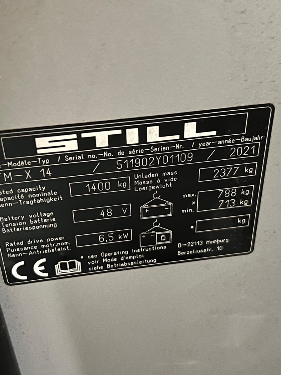 Still Carrelli elevatori e a forche: STILL FX-14 Elektro-Schubmaststapler – Usato da Flaach venduto da Auto6011 7