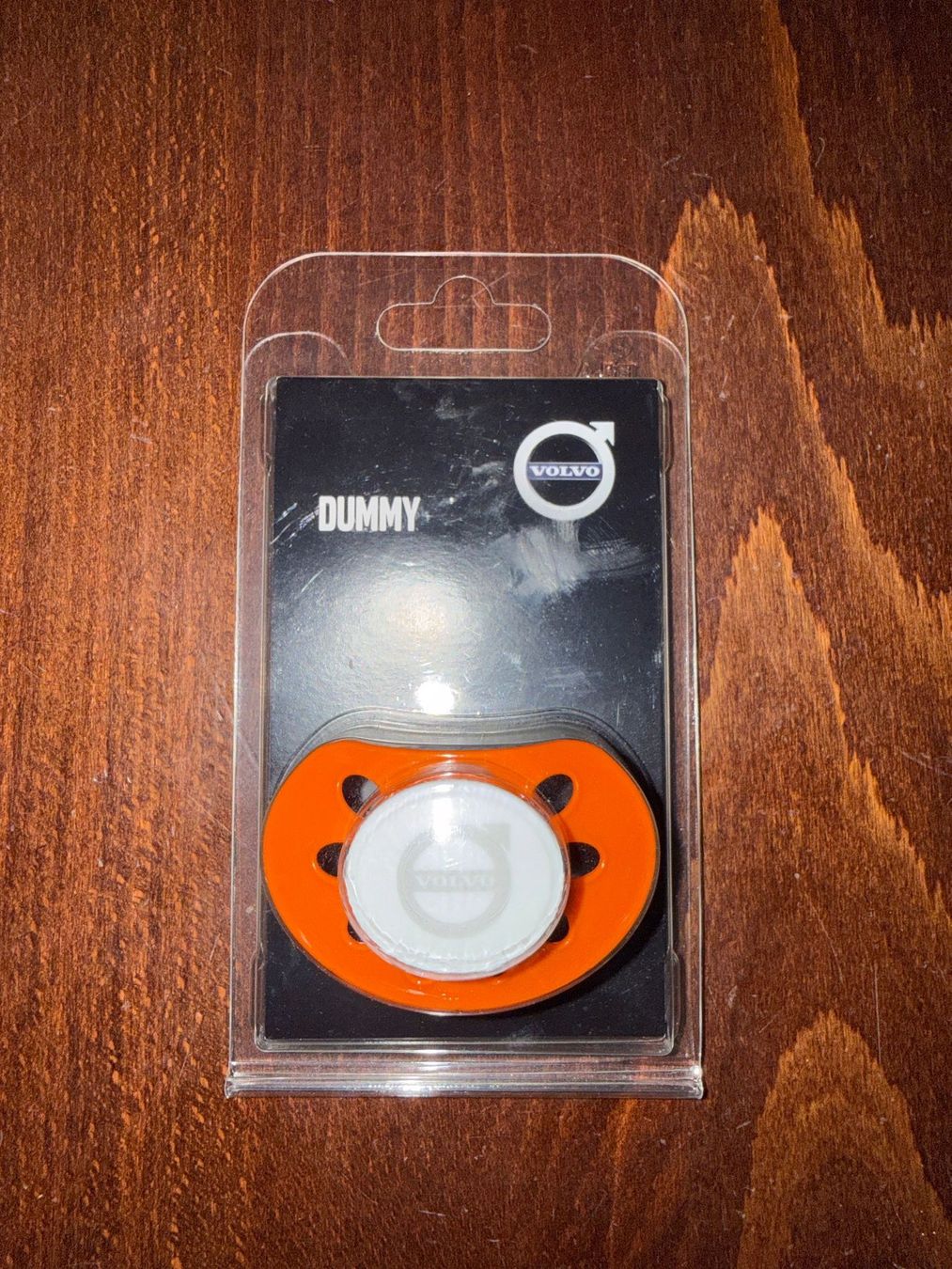 Succhiotti & catenelle porta ciuccio: Original Volvo Schnuller Dummy – Nuovo e nell'imballaggio originale da Thal venduto da Imerc