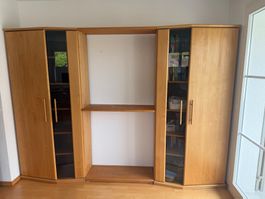 Bücherschrank Erle massiv, geölt