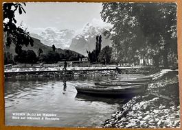 AK:  WEESEN - WALENSEE - Le port avec bateau