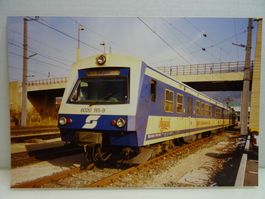 ÖBB 4020 115 Bregenz Foto 7.2.1992 Triebwagen- Zug Bahn