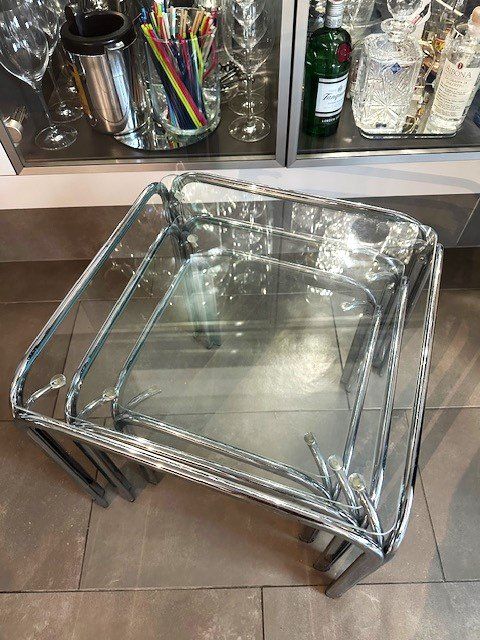 Tavoli: 3 eR SeT  ChRom BeiSteLLtisChLi – Usato da Winkel venduto da zeho 4