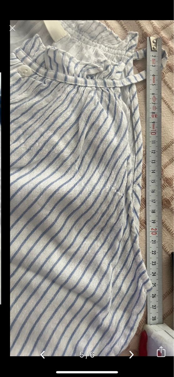Massimo Dutti Vestiti: Einmal getragenes Roman Baumwolle Kleid – Nuovo (secondo la descrizione) da Wettingen venduto da epe_9vbf 3