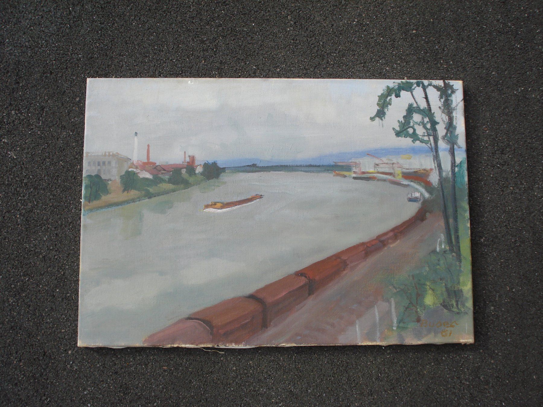 Gemälde: Samuel Buser 1912-1987 – Gebraucht aus Basel von art.basel 4