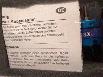 Multiplex Motori: Brushless Motor Himax C 2808-1160 – Nuovo e nell'imballaggio originale da Würenlingen venduto da Delfinli1 1