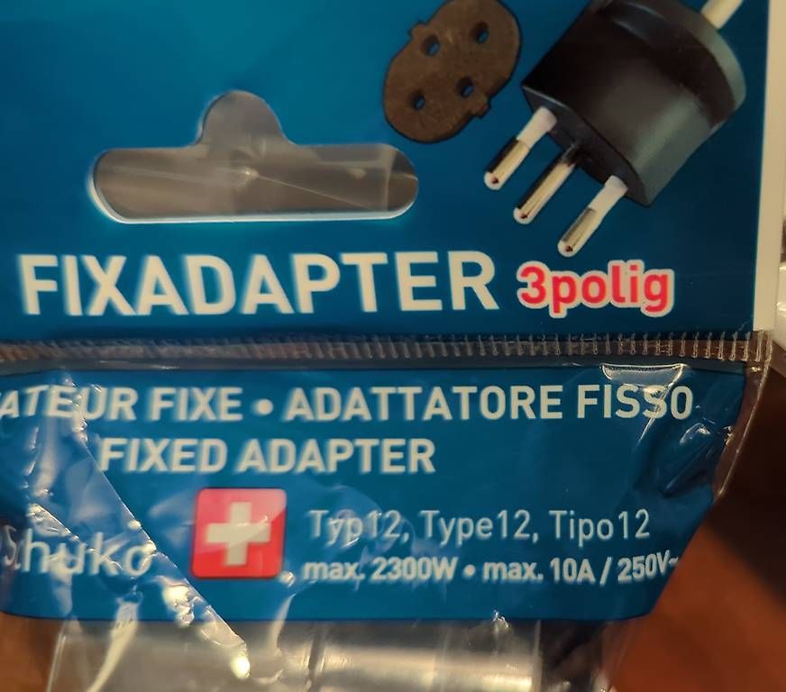 Unità & Adattatore: 4x dreipolige Fixadapter Type12 7/7 – Usato da Zürich venduto da a25_vj72 1