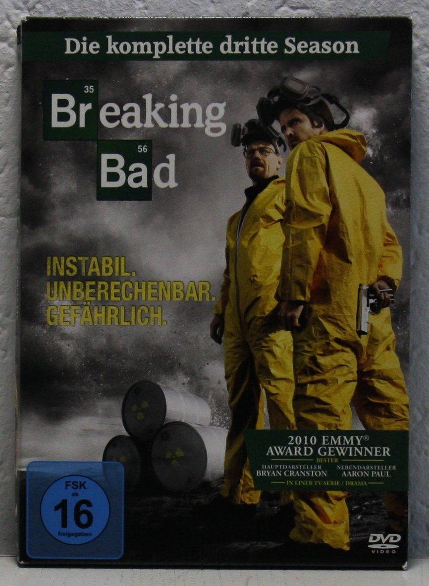Tutti i DVDs: Breaking Bad - Staffel 3 – Usato da Fisibach venduto da he-man210