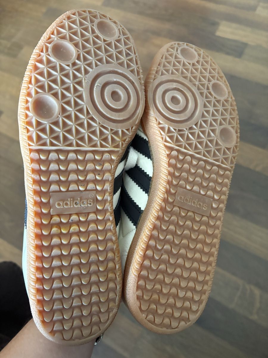 Adidas Scarpe da uomo: Adidas Samba beige schwarz Gr. 40 – Usato da Baden venduto da est_92cz 4